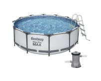 Каркасный бассейн Bestway 56418 (366х100 см) с картриджным фильтром и лестницей