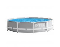 Каркасний басейн Intex 26702 Premium (305х76 см) з картриджним фільтром