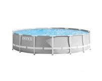 Каркасный бассейн Intex 26720 Premium (427х107 см) с картриджным фильтром, лестницей и тентом