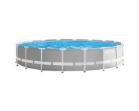 Каркасний басейн Intex 26732 Premium (549х122 см) з картриджним фільтром, драбиною та тентом