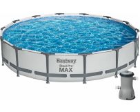 Каркасный бассейн Bestway 56595 (427х84 см) с картриджным фильтром