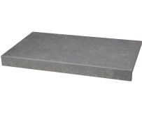 Бортовая Г-образная плитка Aquaviva Stellar Grey, 600x345x50(20) мм