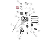 Отражатель с винтами для робота-пылесоса Fairland X30-X80 (2020010100056)