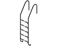Лестница для бассейна Flexinox Standard Nero (5 ступеней) Black, AISI-316L