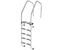 Лестница для бассейна Flexinox Overflow Special (5 ступеней), AISI-316L