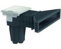 Скиммер Hayward X-Pro 600 под лайнер, тёмно-серый