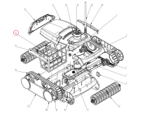 Корзина фильтра для робота-пылесоса Wybotics WY350 (B.WY310.01.004)