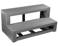 Ступеньки для гидромассажного бассейна IQUE (Grey)