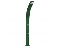Душ солнечный Aquaviva Spring алюминиевый с мойкой для ног, зеленый A120/6016, 25 л