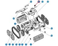 Крышка для зарядного порта для Cyclone C1 Pro (S.WY3312Pro.37.003)
