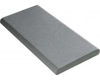 Копинговый камень Aquazone Tuff 320x500x50-25 мм, серый (пористый)