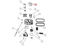 Верхняя крышка фильтра для робота-пылесоса Fairland X30-X80