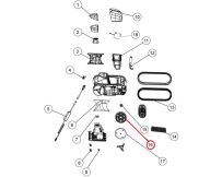 Комплект ведущего колеса для робота-пылесоса Fairland X30-X80