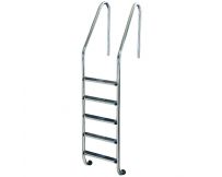 Лестница для бассейна Hayward Standard (5 ступеней), для широкого борта, AISI-316