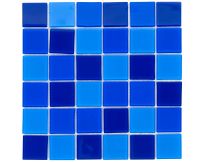 Мозаїка скляна Aquaviva Cristall Dark Blue (48 мм)