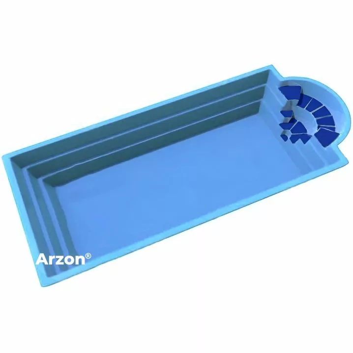Композитный бассейн Arzon Элит (1140х410х160 см)