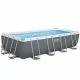 Каркасний басейн Bestway 56465 (549x274x122 см) з картриджним фільтром, драбиною та тентом