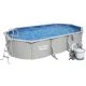 Сборный бассейн Bestway Hydrium 56369 (610х360х122 см) с песочным фильтром, лестницей и тентом