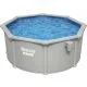 Сборный бассейн Bestway Hydrium 56566 (300x122 см) с песочным фильтром, лестницей и тентом