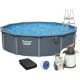 Сборный бассейн Bestway Hydrium 561CS (549х132 см) с песочным фильтром, лестницей и тентом