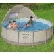 Каркасный бассейн Bestway 561FY (396х107 см) с картриджным фильтром, лестницей, тентом и навесом