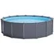 Каркасный бассейн Intex 26384 GRAPHITE GRAY (478х124 см) с песчаным фильтром, лестницей, подложкой и тентом