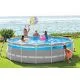Каркасный бассейн Intex 26722 Premium (427х107 см) с картиджным фильтром, лестницей, подложкой, и тентом