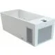 Ледяная ванна Aquajoy All-In (195x90x71 см), White Acrylic