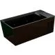 Ледяная ванна Aquajoy All-In (195x90x71 см), Black Acrylic