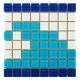 Фриз Хвиля зі скляної мозаїки Aquaviva U-37, уцінка