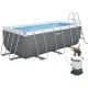 Каркасный бассейн Bestway 56457 (412х201х122 см) с песочным фильтром и лестницей