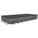Каркасный бассейн Bestway Grey 561KJ (956х488х132 см) с песочным фильтром, тентом и лестницей