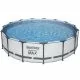 Каркасний басейн Bestway 56488 (457х107 см) з картриджним фільтром, тентом і драбиною