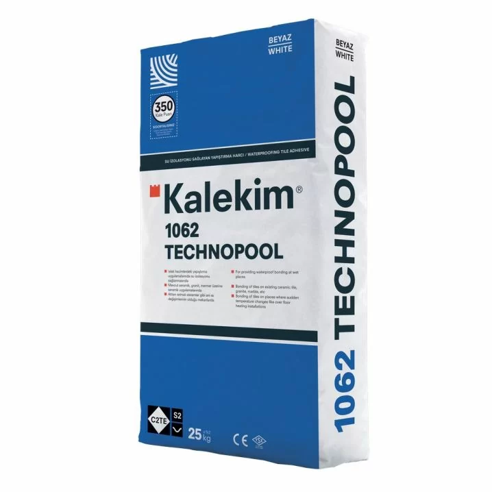 Клей для плитки с гидроизолирующими свойствами Kalekim Technopool 1062 (25 кг)