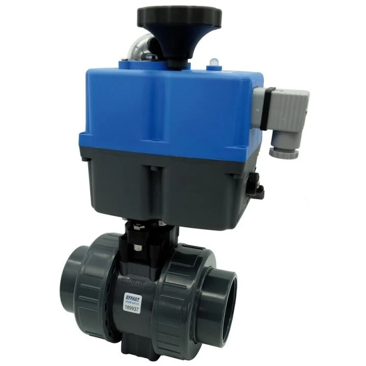 Кран шаровый с электроприводом Effast d110 мм PTFE/EPDM BDREBK1YA1100