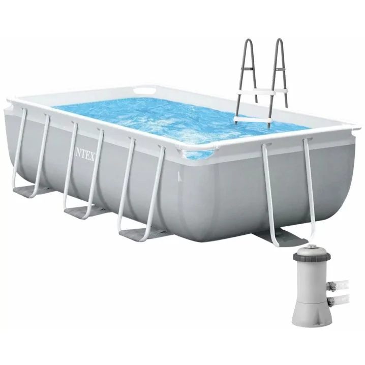 Каркасный бассейн Intex 26784 (300х175х80 см) с картриджным фильтром и лестницей